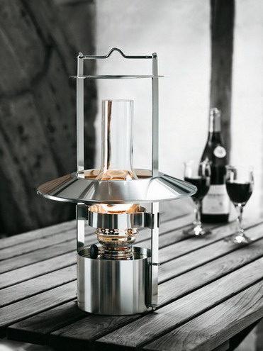 Stelton Schiffslampe, 43 x 27 cm