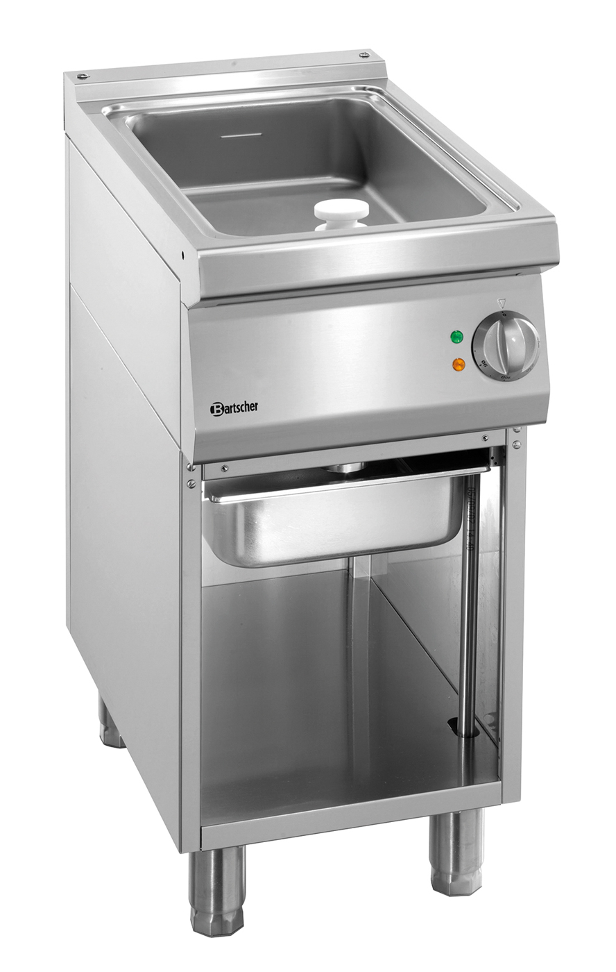 Bartscher Multibräter 700, B400, UO |Eigenschaften: Abgerundete Wanne | Maße: 40 x 70x 85,0 cm. Gewicht: 52 kg