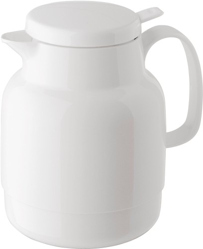Helios Isolierkanne Mondo Push 1,3 l weiß