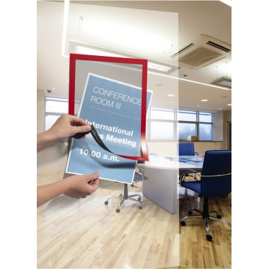 DURABLE Magnetrahmen DURAFRAME® DIN A4 rot 2 St./Pack.