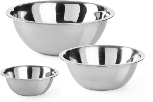 HENDI Rührschüssel mit Standring - Ø300x(H)118 mm - 4,9 Liter