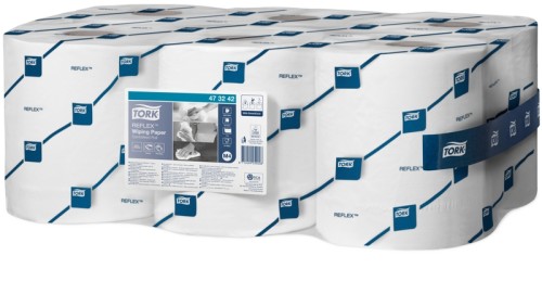 Tork ReflexTM Mehrzweck Papierwischtücher Wischen Innenabrollung SmartCore®