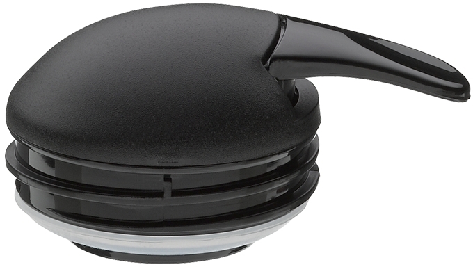 alfi Isolierkanne Bono TT 1,0 l satin finish. TopTherm VAKUUM-EDELSTAHLKÖRPER - Ausgieß-System Kunststoff , schwarz