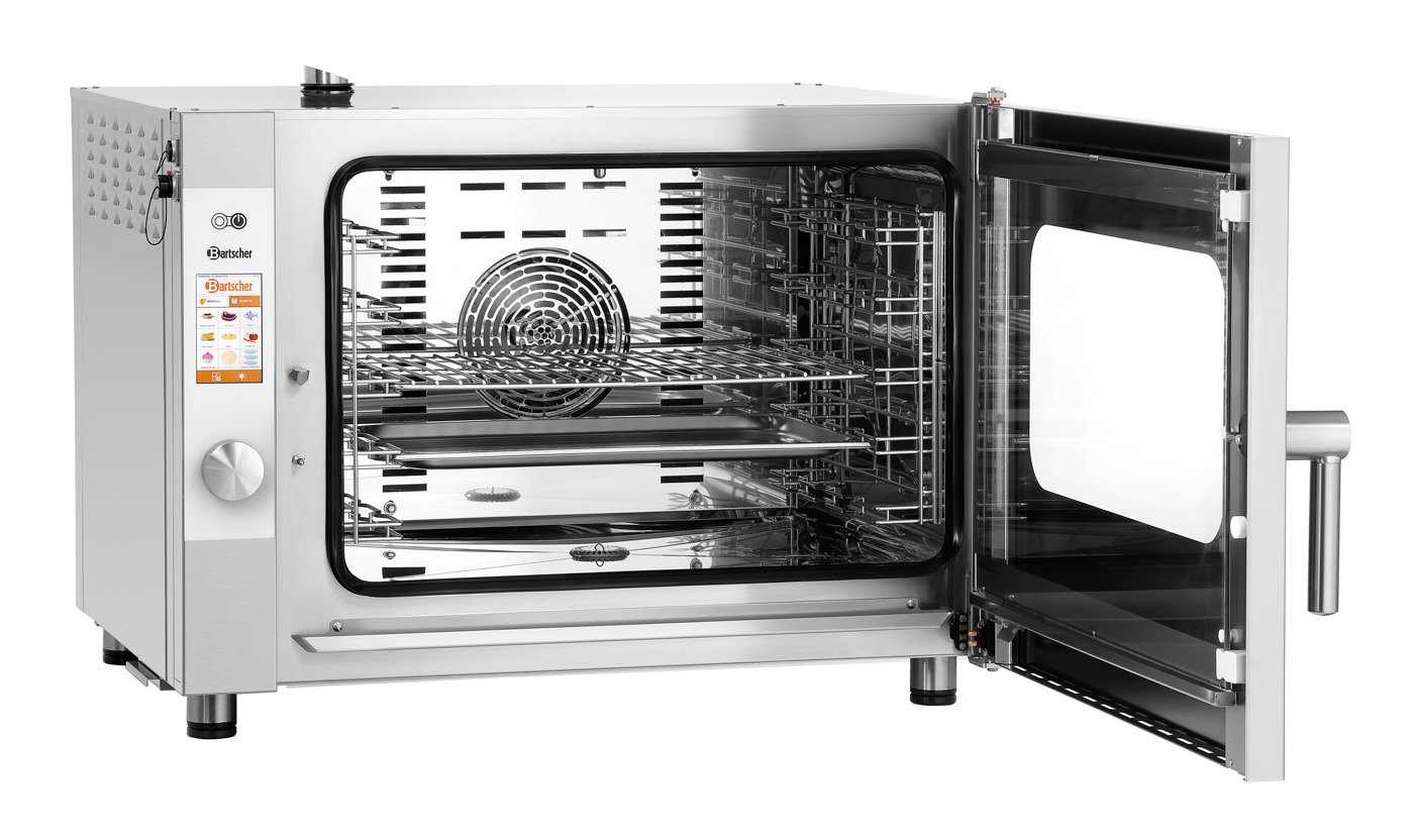 Bartscher Kombidämpfer Silversteam 5111D |Temperaturbereich bis: 300 °C | Maße: 89 x 83,5 x67,5 cm. Gewicht: 84,4 kg