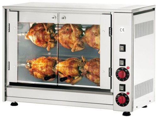 NEUMÄRKER Elektro-Hähnchengrill E-6P 700x360x530 mm