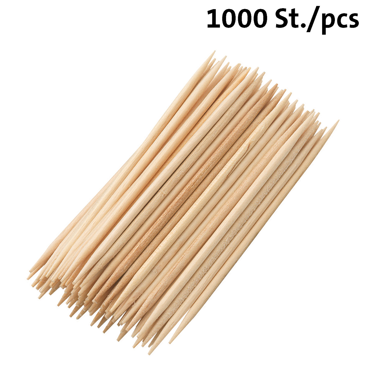 1000 Zahnstocher/Spießchen »Woody«, 65 mm