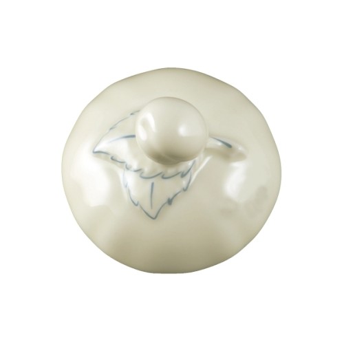 Seltmann Deckel zur Zuckerdose 2 Personen, Form: Marieluise, Glasur: elfenbein, Dekor: 30308 Streublume