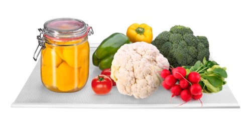 Antibakterielle Kühlschrankmatte FlexiSPACE 150 x 50 cm