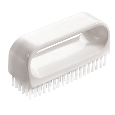 HAUG Nagelbürste 3 x 5 x 6,6 cm (B x H x L) Polystyrol, Nylon weiß