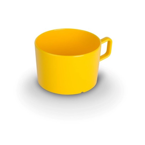 Tasse 0,2 l, gelb, Höhe: 5 cm Ø: 7,5 cm
