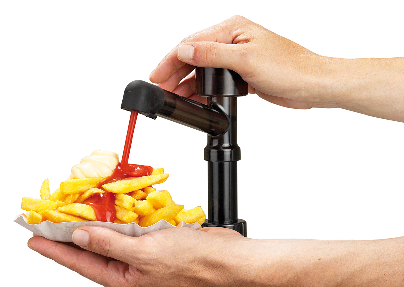 Bartscher Pumpstation,3 Pumpen 3x3,3L | Material Pumpe: Polycarbonat | Maße: 39,4 x 22,4 x 456 cm. Gewicht: 5,3 kg