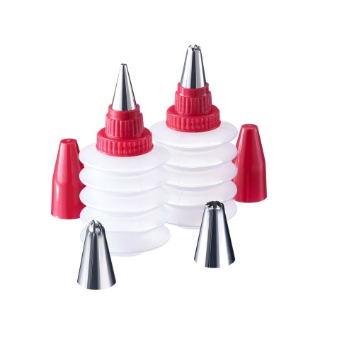 Westmark 2er Set Dekorierflaschen