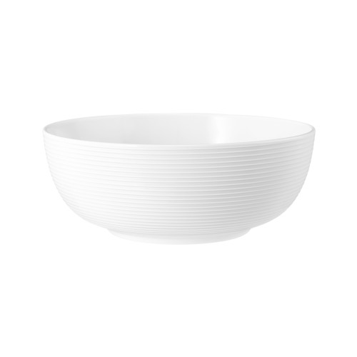 Seltmann Foodbowl 20 cm. Form: Blues in der Farbe weiss.