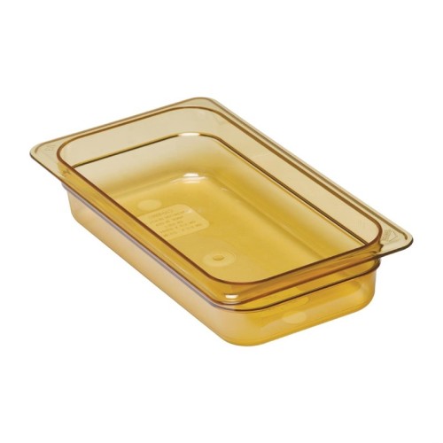 Cambro hitzebeständiger GN 1/3 Behälter 65mm. Ideal für Mikrowellen, Dampfgeräte und Chafing-Dishes. GN 1/3, 65mm tief,