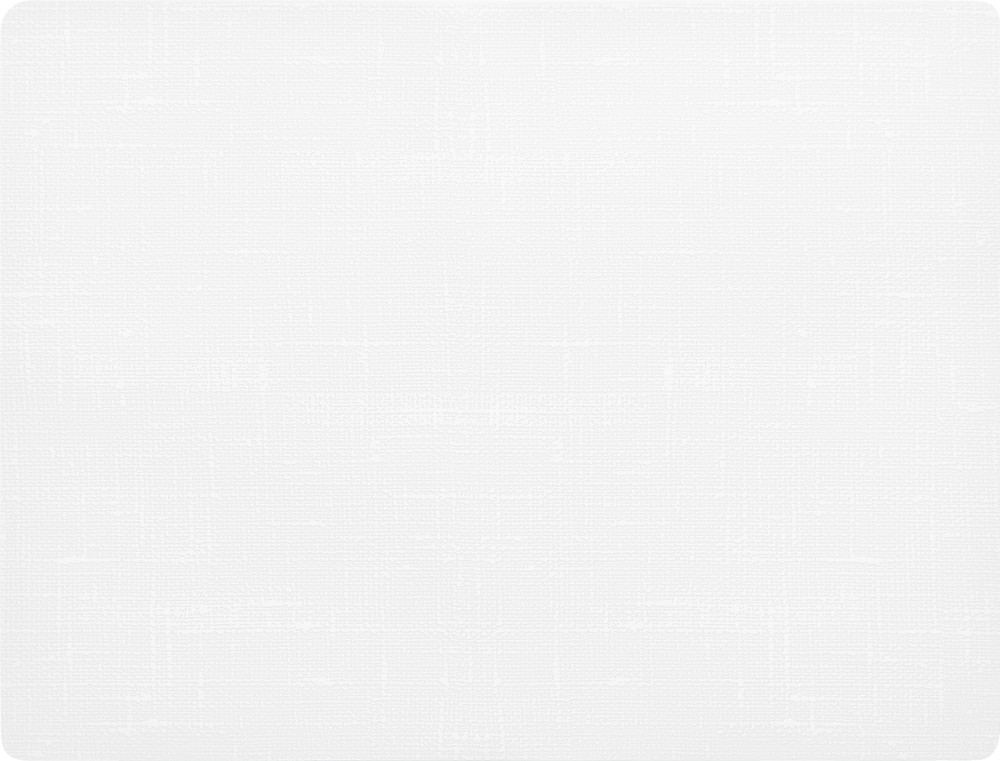 DUNI Silikon-Tischsets 30x45cm weiss 6 Stück