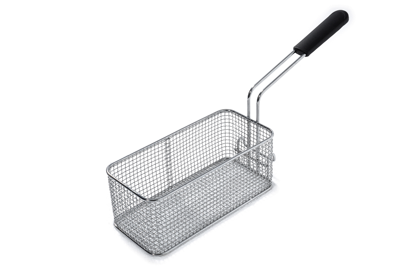 Bartscher Fritteusenkorb 700 15L-SG | Tiefe Korb:270 mm | Maße: 52,5 x 13 x 25,0 cm. Gewicht: 0,75kg