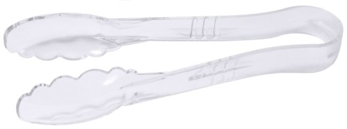 Salatzange aus glasklarem Polycarbonat, spülmaschinenfest, temperaturbeständig bis +95C Länge: 23 cm