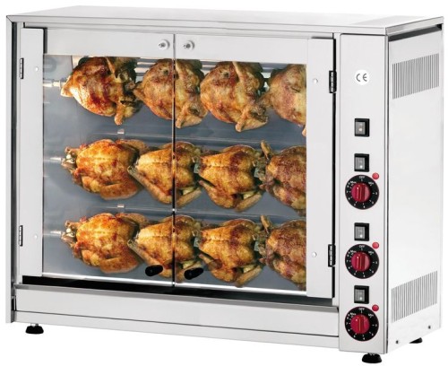 NEUMÄRKER Elektro-Hähnchengrill 12N 880x470x710 mm