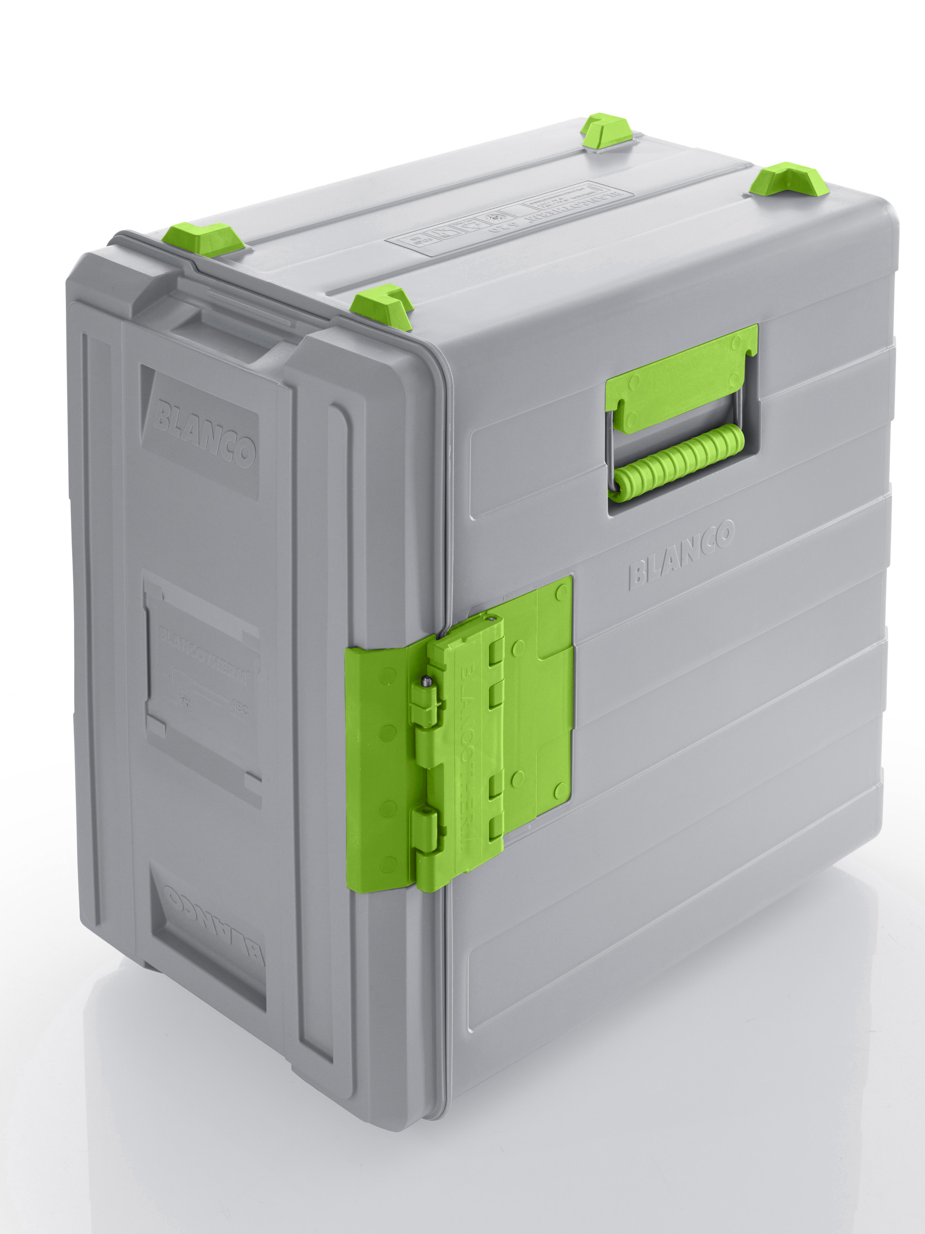 BLANCO BLANCOTHERM 620 KUF, Speisentransportbehälter aus Kunststoff, mit Flügeltür, um 270° C schwenkbar, Kapazität: 3x GN