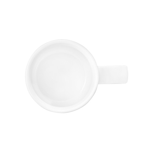 Seltmann Obere zur Moccatasse 0,09 l, rund, Form: Good Mood, weiss, hohe Kantenschlagfestigkeit, Made in Germany