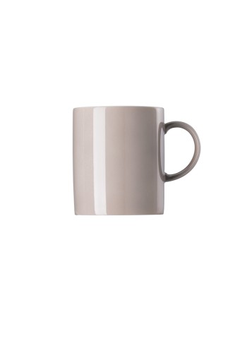 Thomas Becher mit Henkel groß Sunny Day Rose Powder aus Porzellan