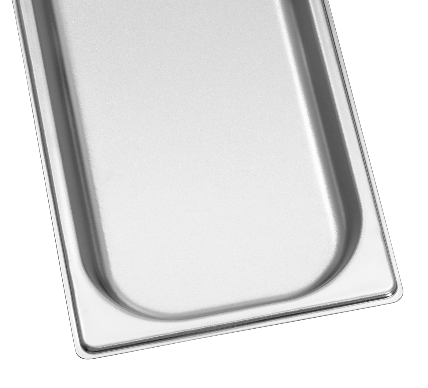 Bartscher GN-Behälter, 1/3, T20 | Ausführung:Ohne Perforation | Maße: 32,5 x 17,6 x 2,0 cm.Gewicht: 0,25 kg