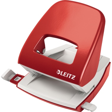 Leitz Locher NeXXt Series 8 cm 30 Bl. (80 g/m) mit Anschlagschiene rot