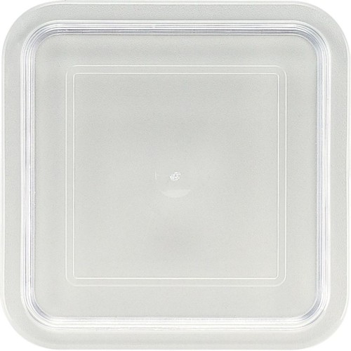 Schönwald Kunststoffdeckel aus Polycarbonat, eckig, klar, durchsichtig