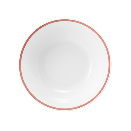 Seltmann Schüssel rund 21 cm, rund, Form: Community, Dekor: 57393 Pinselband 4, hohe Kantenschlagfestigkeit, Made in Germany