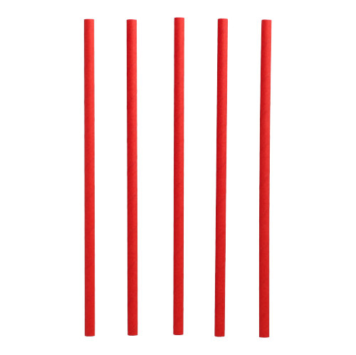 135 Shake-Halme, Papier Ø 8 mm · 25 cm rot von PAPSTAR