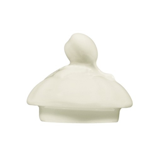 Seltmann Deckel zur Zuckerdose 2 Personen, Form: Marieluise, Glasur: elfenbein, Dekor: 00003