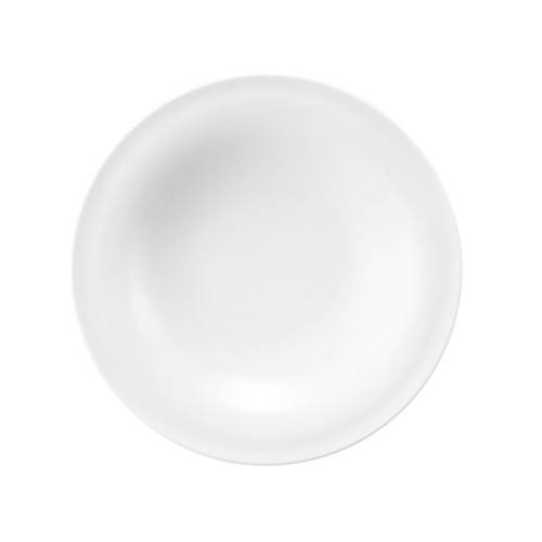 Seltmann Salatteller 19 cm, rund, Form: Community, weiss, hohe Kantenschlagfestigkeit, Made in Germany