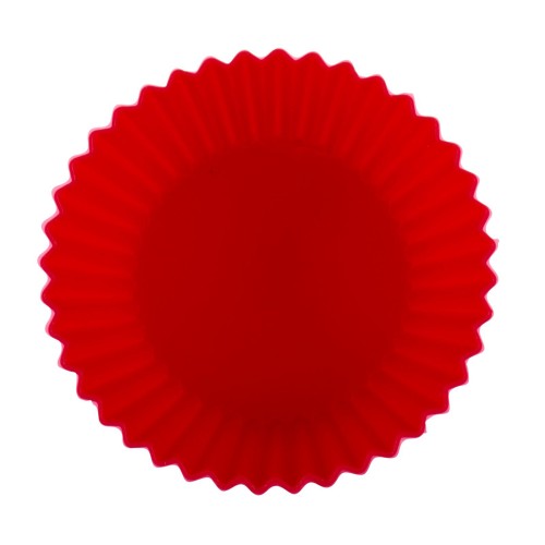Westmark 6 Silikon Muffinformen, ø 7 cm, rot