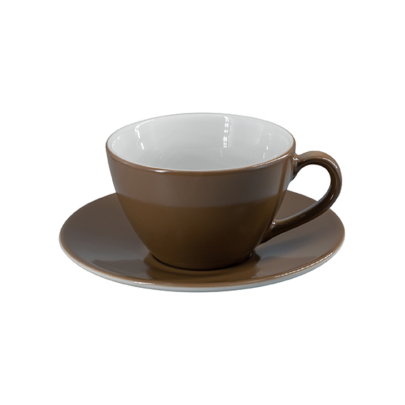 Obertasse 0,32 l - Form: Table Selection - Dekor, 79921 nougat - aus Porzellan. Hersteller:, Eschenbach. "Made in Germany".