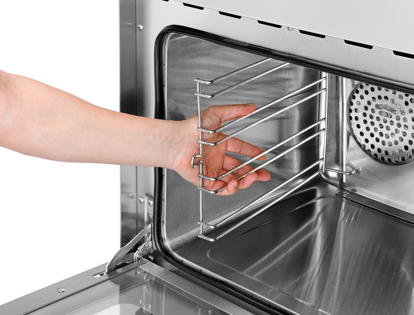 Bartscher Heißluftofen AT90-ST |Lüftergeschwindigkeit: 1 Stufe | Maße: 59,5 x61,5 x 58,0 cm. Gewicht: 37,4 kg