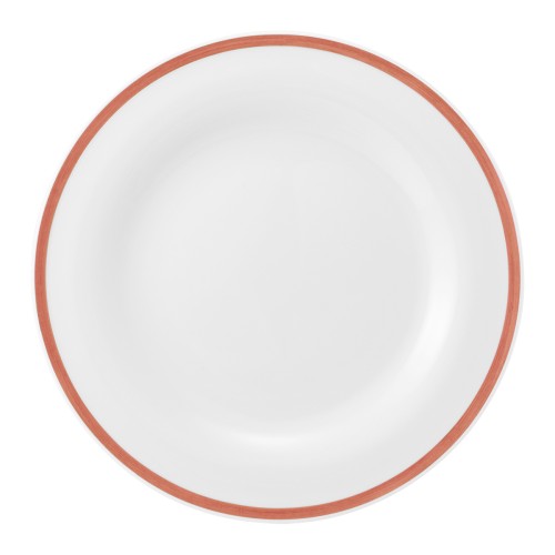 Seltmann Teller flach 28 cm, rund, Form: Community, Dekor: 57393 Pinselband 4, hohe Kantenschlagfestigkeit, Made in Germany