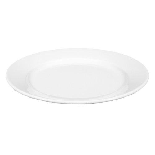 Speiseteller TOSCANA / MERAN, flach, Durchmesser: 26 cm, Höhe: 3,2cm, weiss, Seltmann Porzellan.