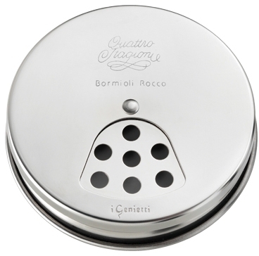 I Genietti Schraubdeckel Salz u. Gewürze * - aus Edelstahl (Quattro Stagioni) - Bormioli Rocco Professional