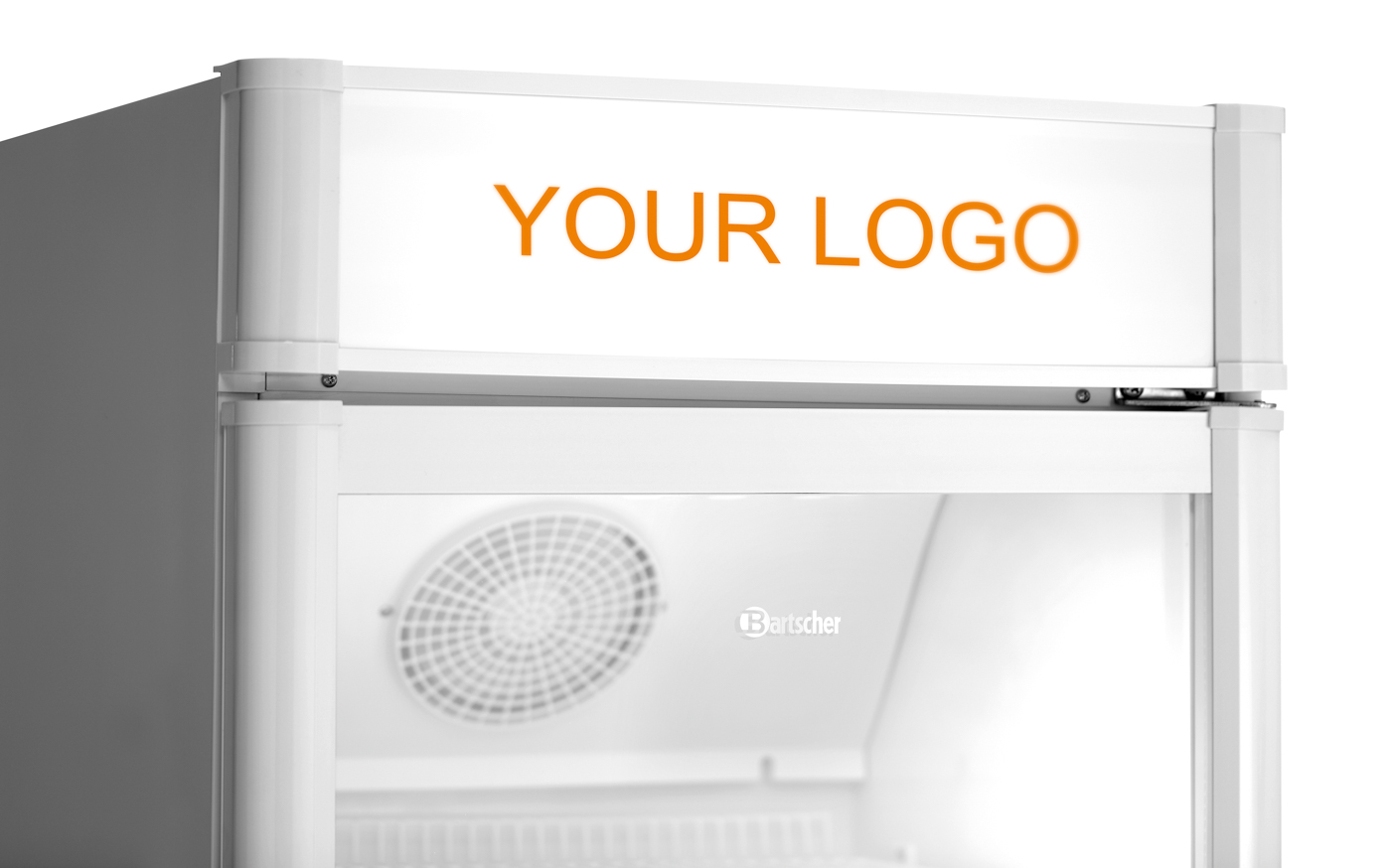 Bartscher Glastürenkühlschrank 302L WB |Innenbeleuchtung: Ja | Maße: 60 x 58 x 184,5 cm.Gewicht: 55,6 kg