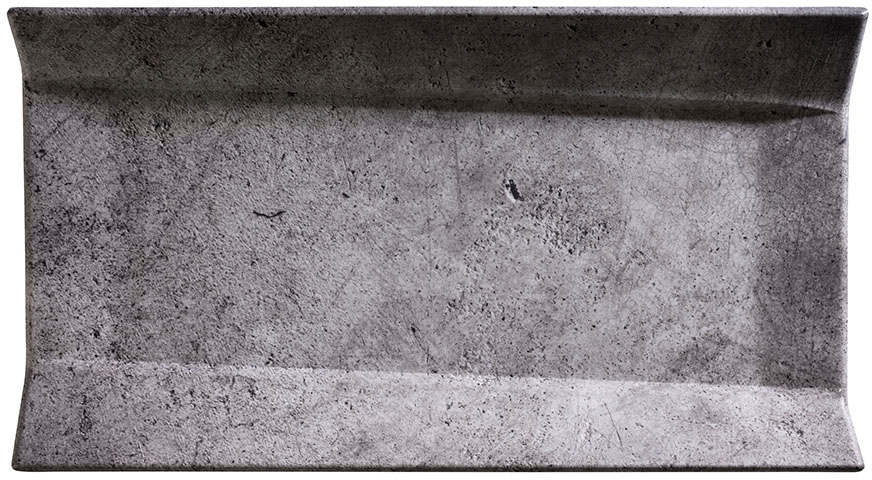 GN 1/3 Tablett -ELEMENT- 32,5 x 17,6 cm, H: 3,5 cm Melamin Fabe: Betonoptik spülmaschinengeeignet stapelbar nicht