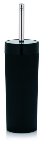 Kela WC-Garnitur Dark ABS-Kunststoff schwarz 37,5cmh 9cmØ