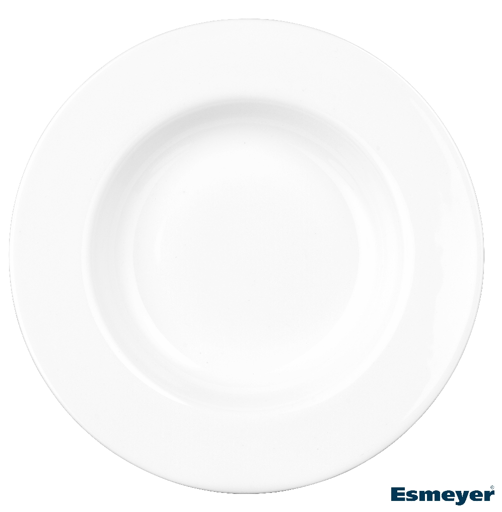 Rosenthal Suppenteller JADE, Durchmesser: 23 cm, Material: Bone China - weiß, spülmaschinengeeignet.