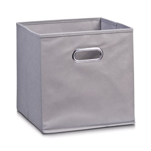 Zeller Aufbewahrungsbox, grau, Vlies