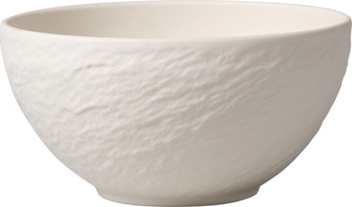 Villeroy & Boch Bol, 14 cm Durchmesser, Serie The Rock White Glacier, Inhalt: 0,65 Liter
