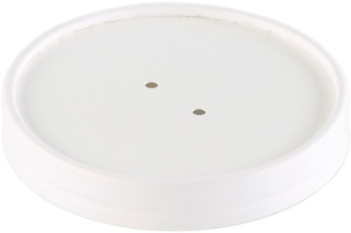 Duni Deckel für 168006 355 ml Weiß, 432 Stk/Krt (24 x 18 Stk)