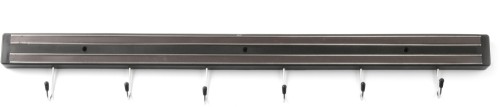 HENDI Messermagnetleiste mit Haken - 600 mm