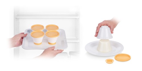 Panna-Cotta-Förmchen DELÍCIA, 4 St.