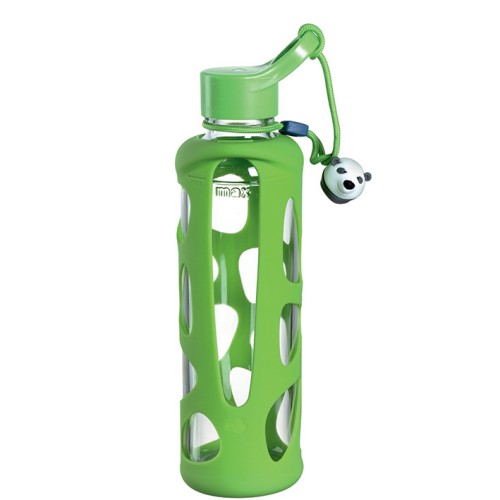 Trinkflasche0,5l grün Panda - Leonardo