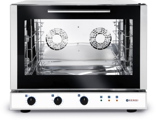 HENDI Bäckereiofen mit einstellbarer Beschwadung - 400 V - 790x750x(H)635 mm 6400 W