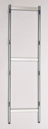 SARO Aluminium Seitenteil für 475er Tiefe / Höhe 1700mm Made in Europe - Unendliche Möglichkeiten haben Sie mit unseren Kühlregalen ob über